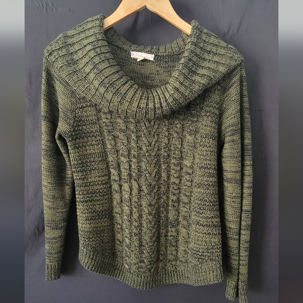 Green sweater